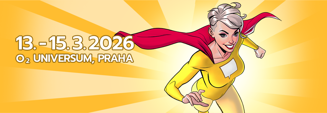 <p>Sedmý ročník festivalu popkultury Comic-Con Prague 2026 se uskuteční v termínu od 13. do 15. března 2026 v pražském O2 universu. Akce se zaměřuje na sci-fi, fantasy, horor, videohry, komiksy a deskové hry. A my tam budeme pro vás spolu s Klárou Smolíkovou.